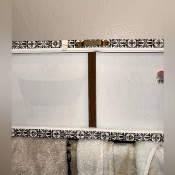 “you are the bubbles to my bath” bathroom wall art canvas & matching And sign - Picture 9 of 9